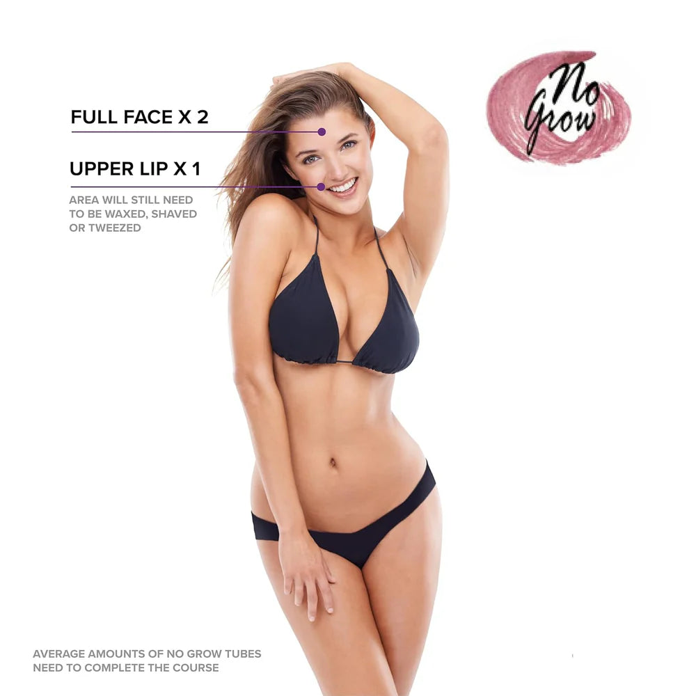 No Grow - Female Facial Hair Removal Cream & Growth Inhibitor